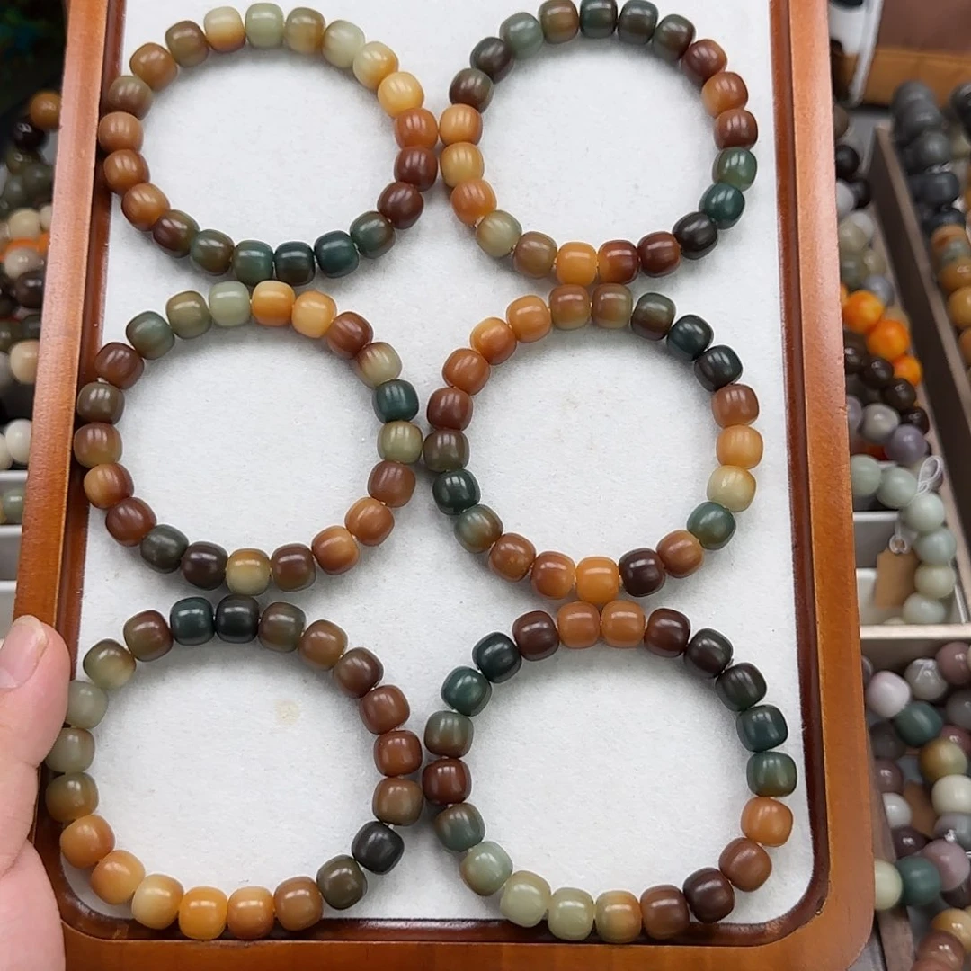 菩提根/象牙果吊坠墨影龙谭卡11天然干磨