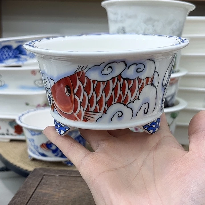 m***2内直径11-5.5微瑕一只花盆