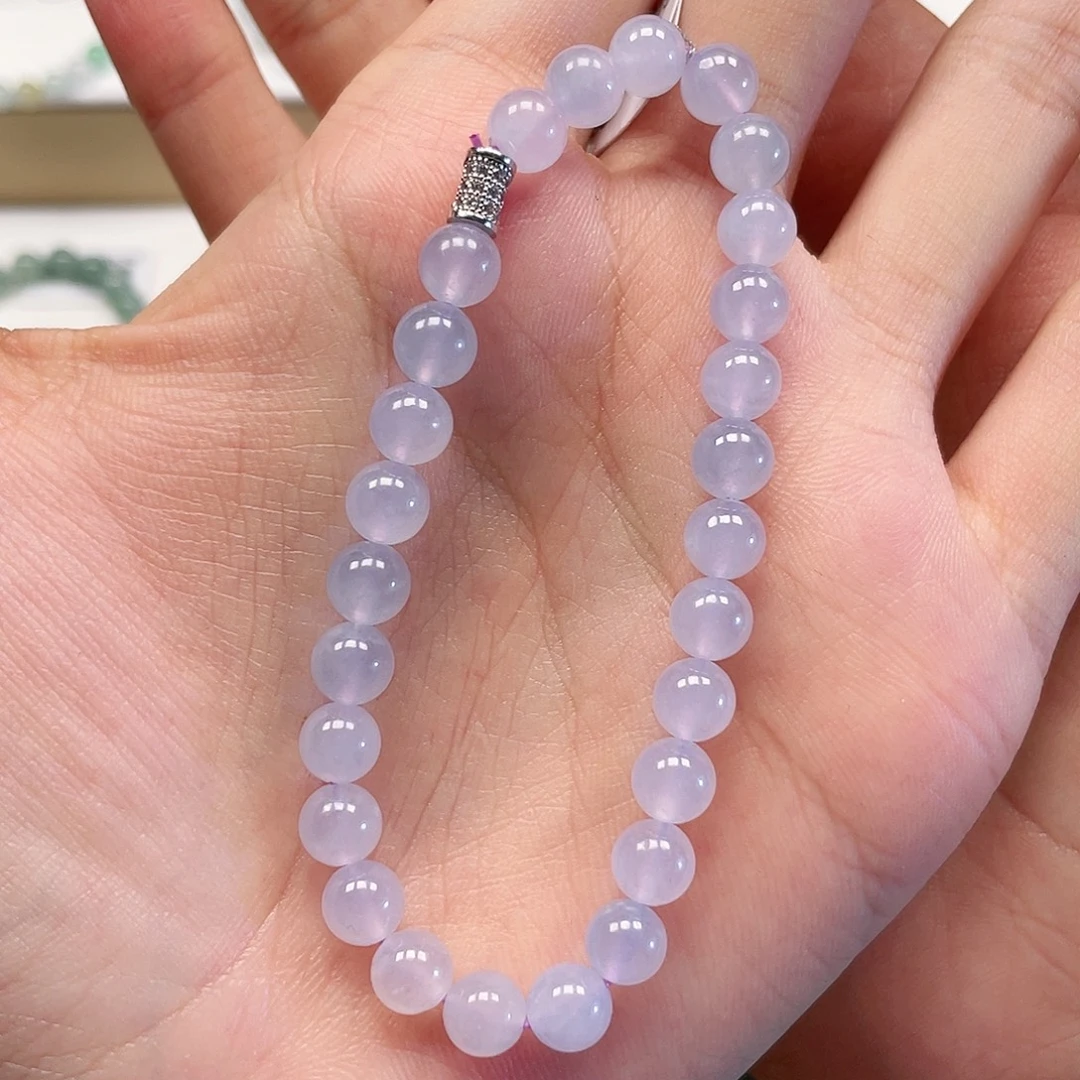 未镶嵌手串翡翠卡6.5