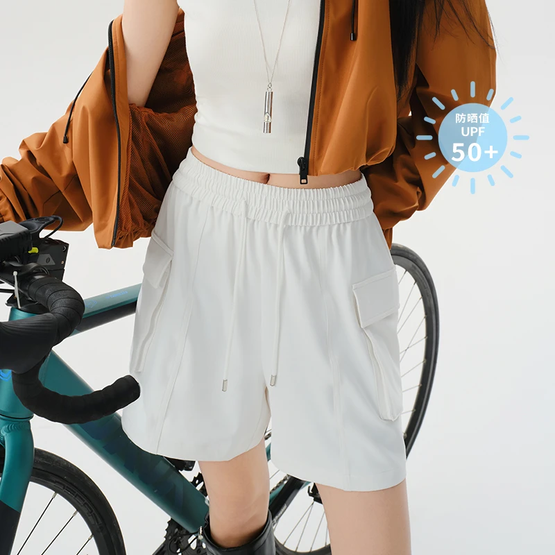 A美洋MEIYANG 叮当短裤【夏日户外】防晒UPF50+宽松A字工装裤-周三