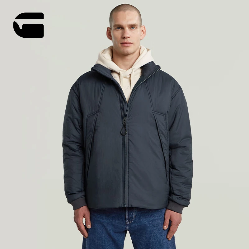 G-STAR RAW25年秋季新款男士轻盈云感夹克舒适棉服休闲时尚棉服上