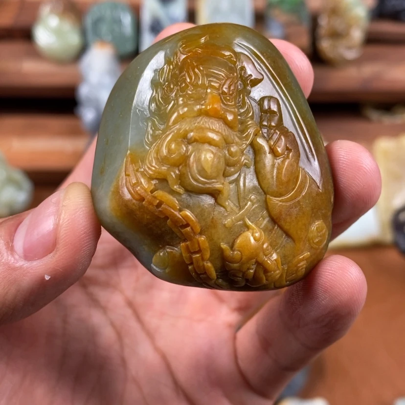 【闪购商品】未镶嵌和田玉把件谦****）