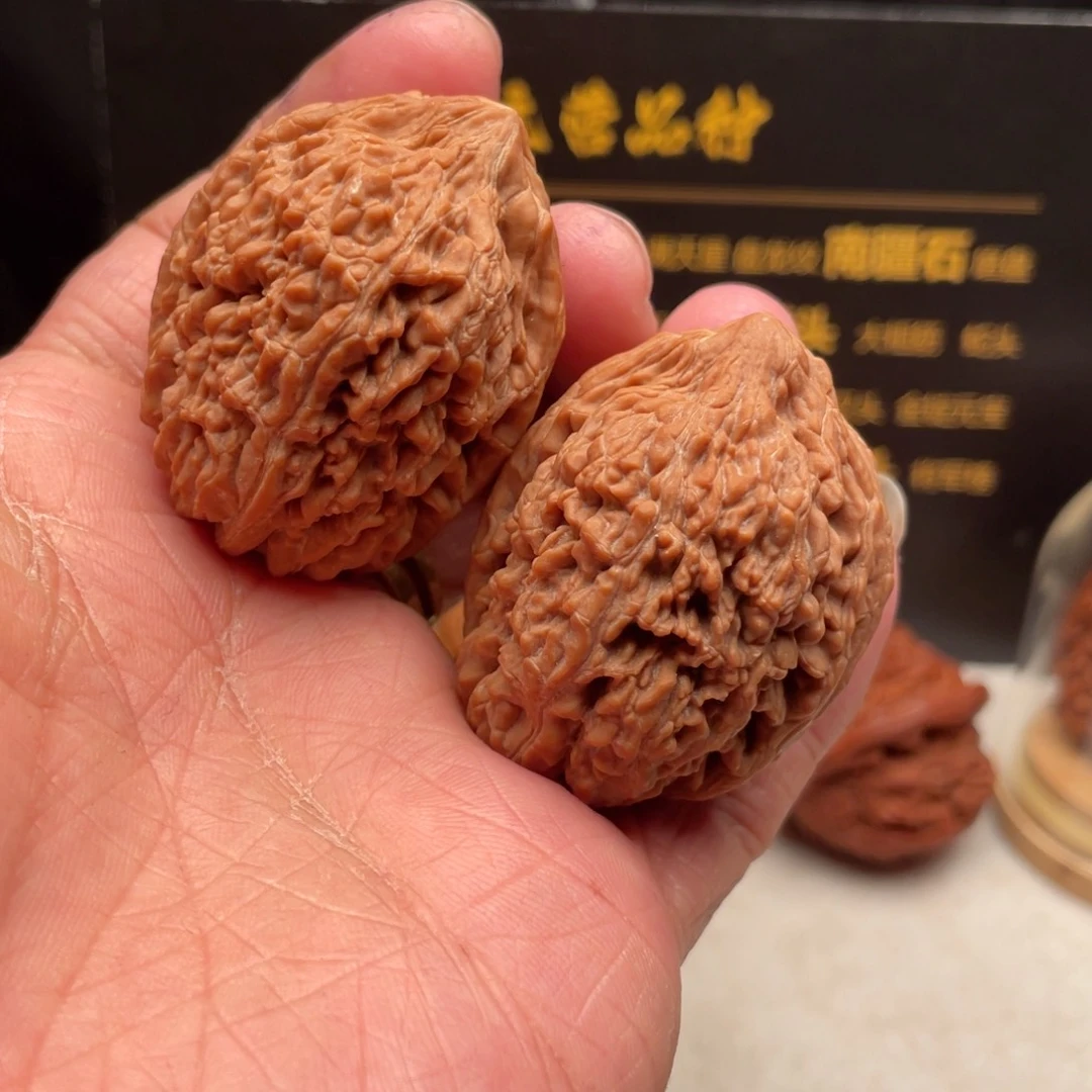 文玩核桃把件下****335尺全品大蒜头