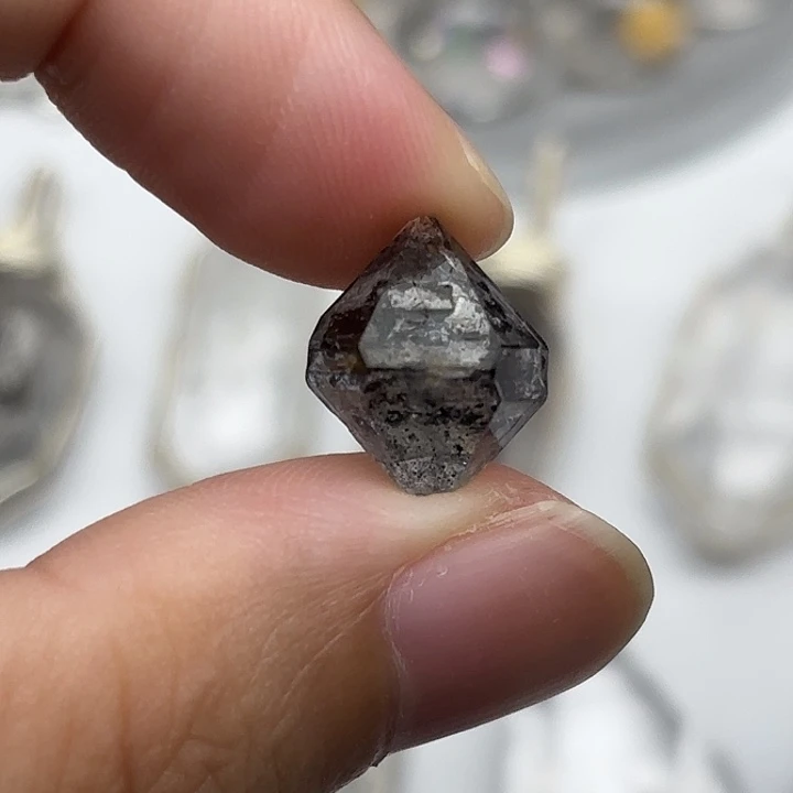 水晶未镶嵌颈饰闪灵钻14mm