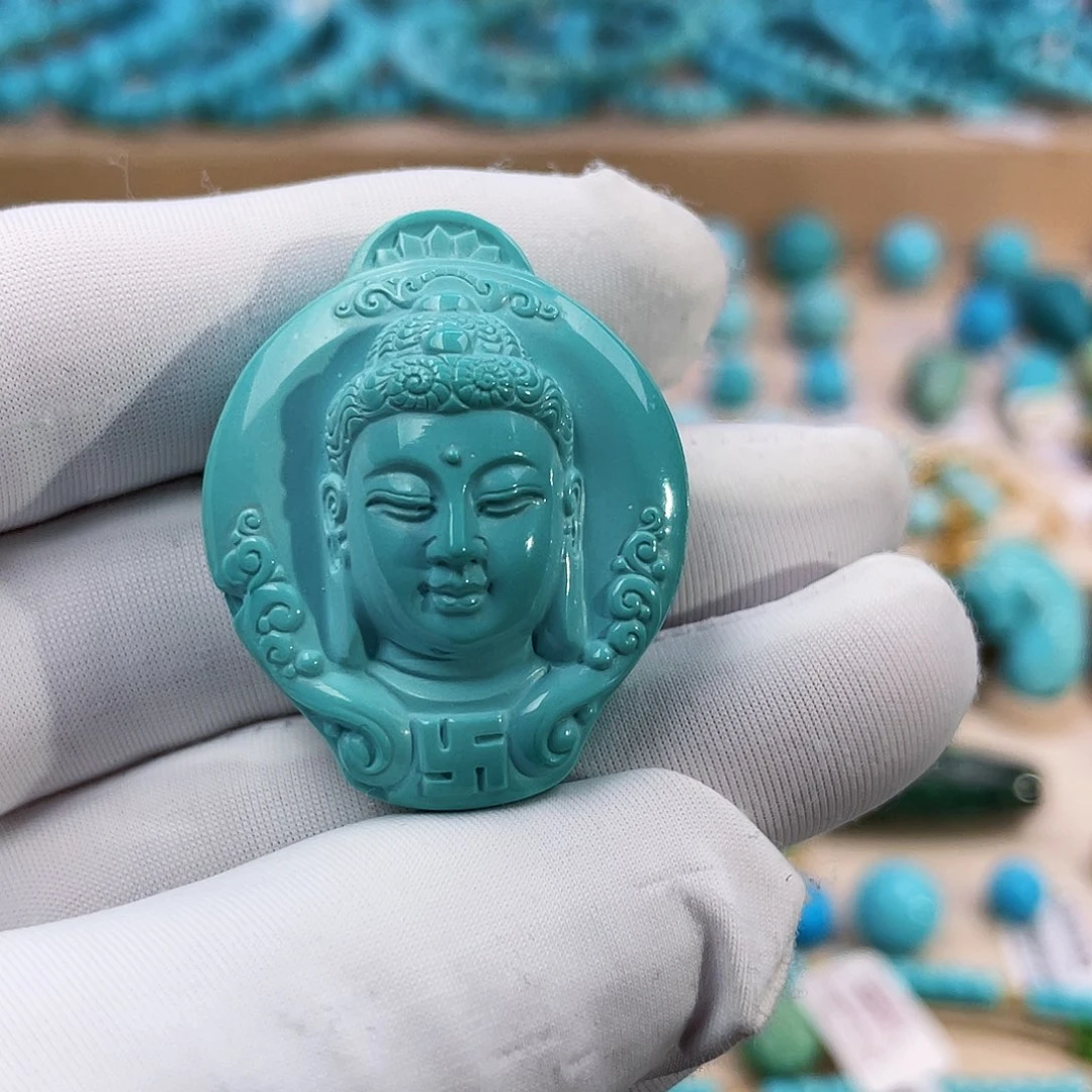 绿松石珠宝奇石未镶嵌