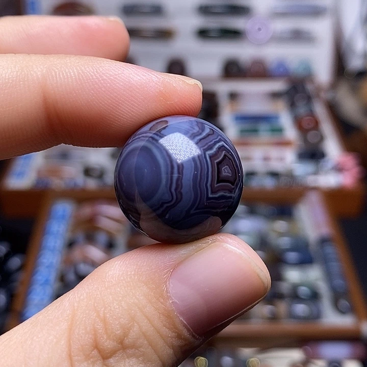 夜***灵玛瑙/玉髓未镶嵌颈饰