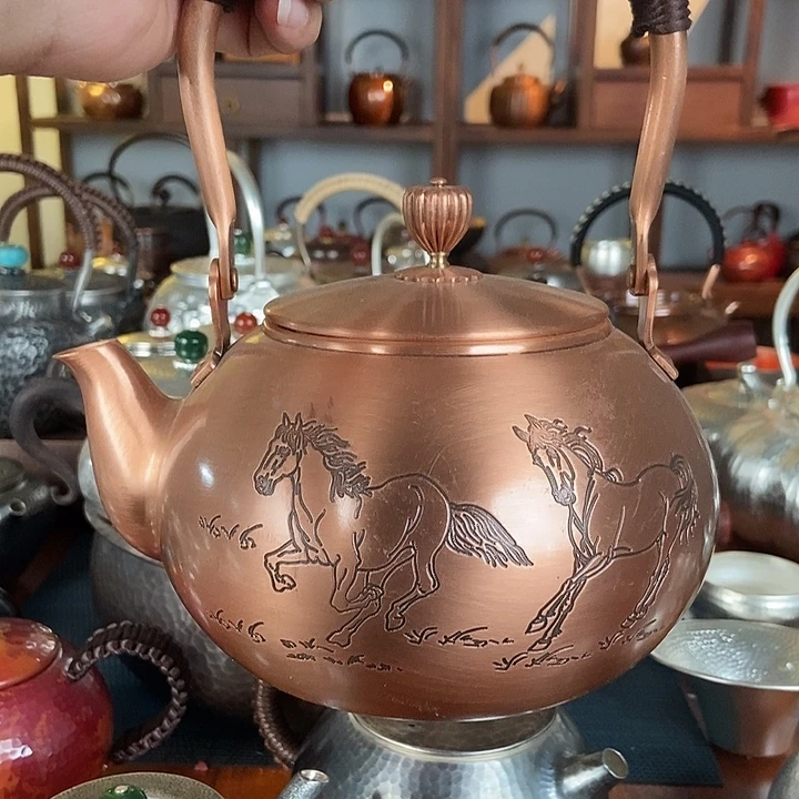纯手工制作一铜壶制作