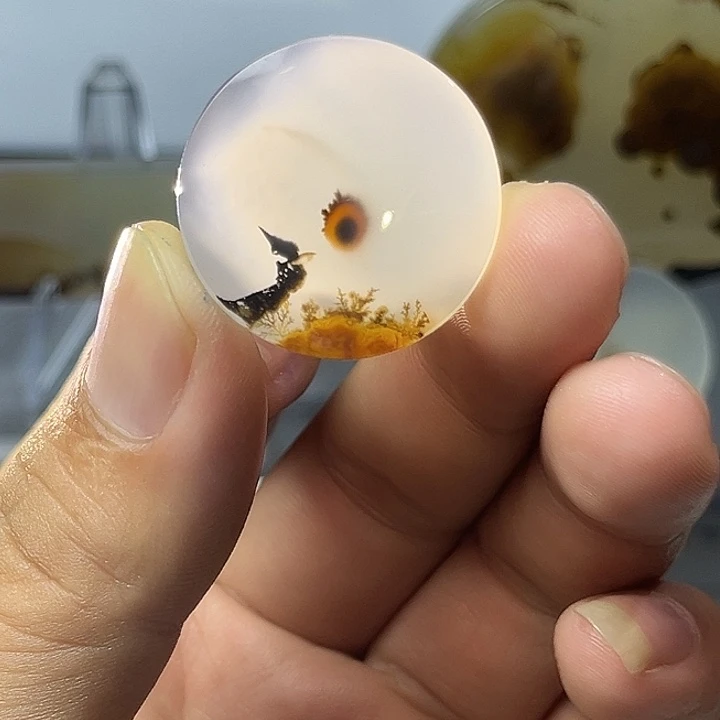 顽***森未镶嵌吊坠(不含链)玛瑙/玉髓