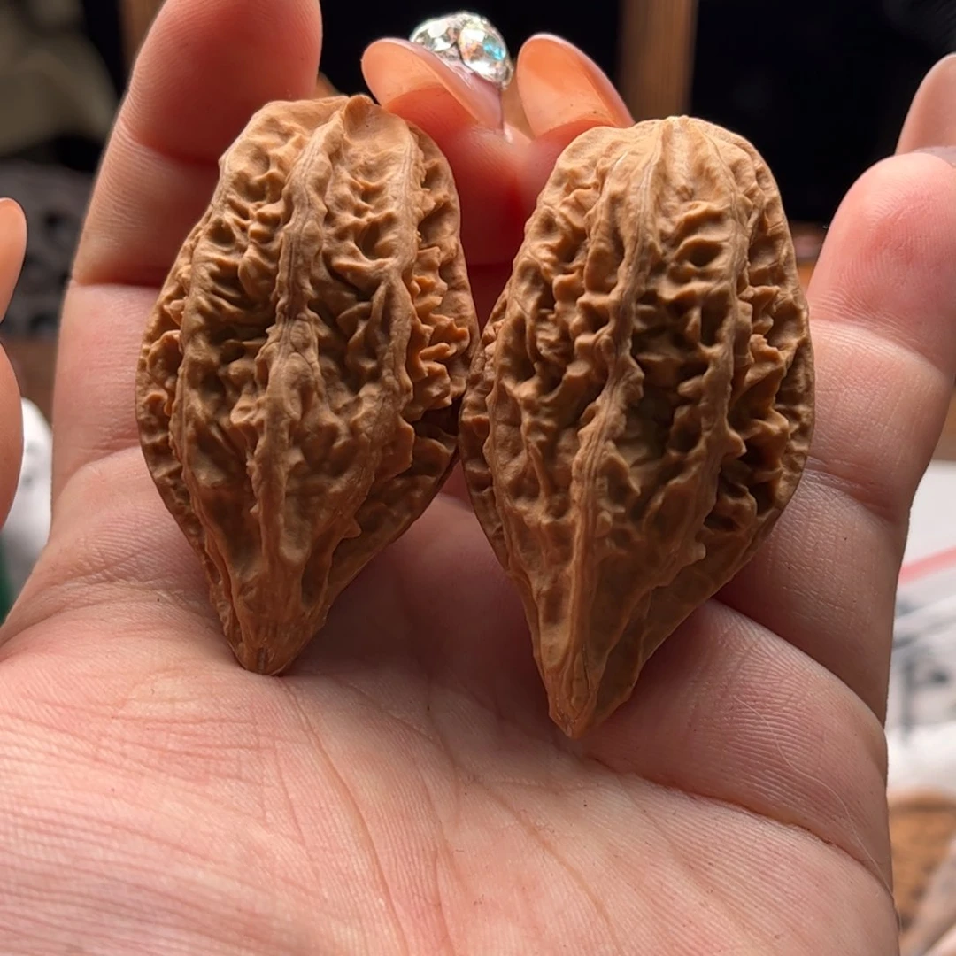 文玩核桃把件关东木子家楸大胖94