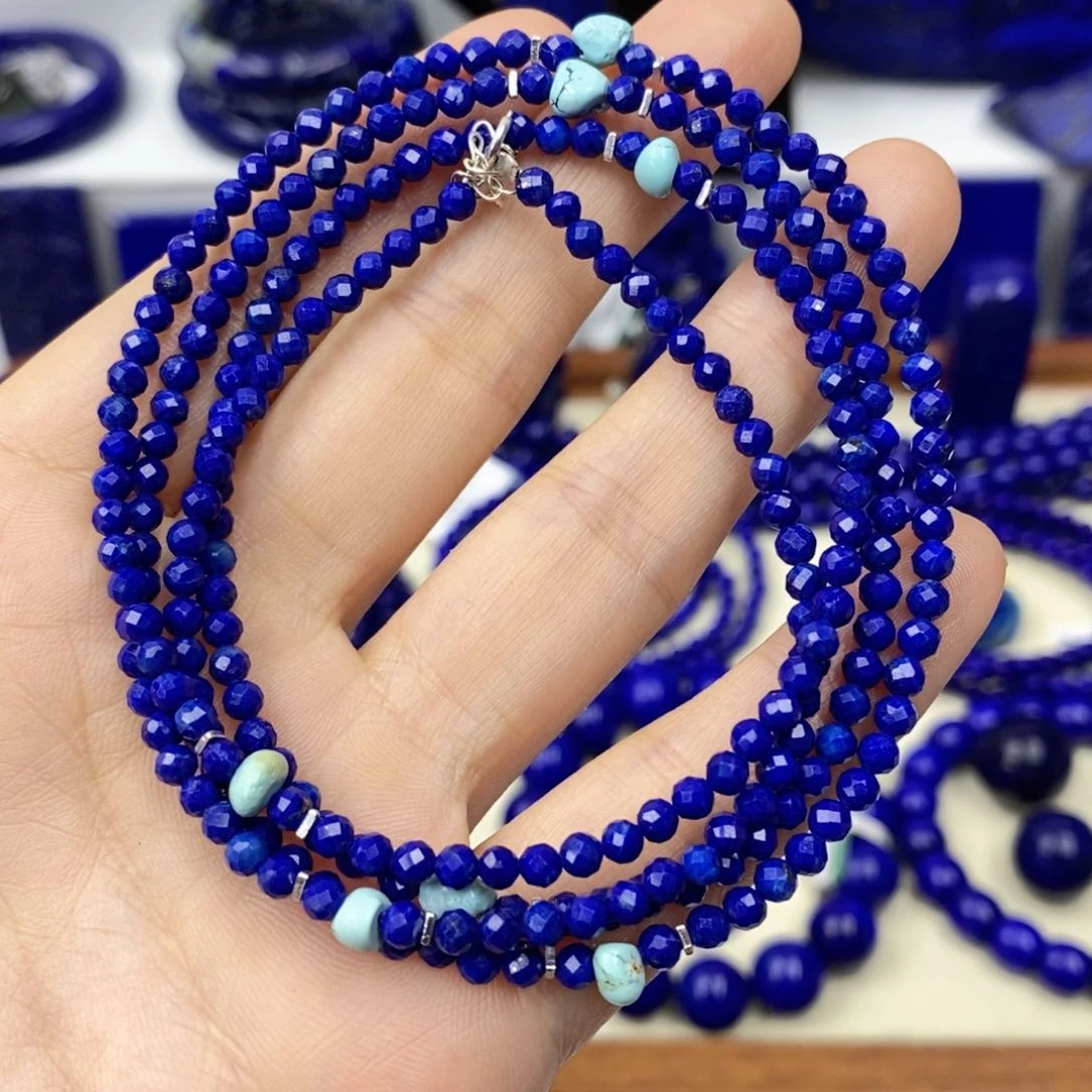 青金石颈饰未镶嵌