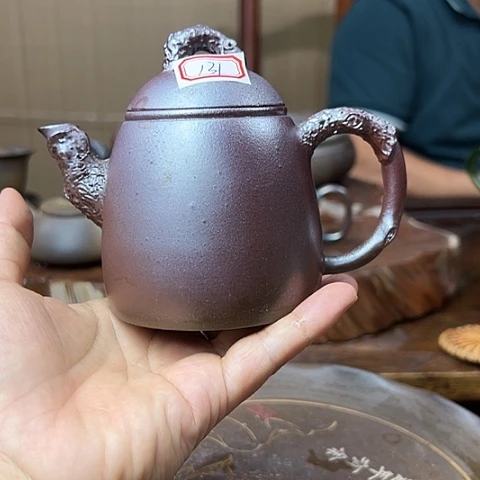 海***生戬谷龙窑柴烧茶壶131