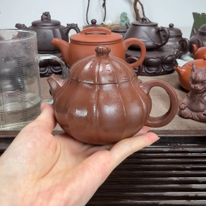 茶壶紫砂筋纹低潮清