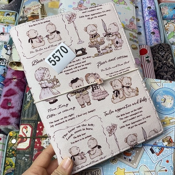 织绣A5 活页不加纸5570