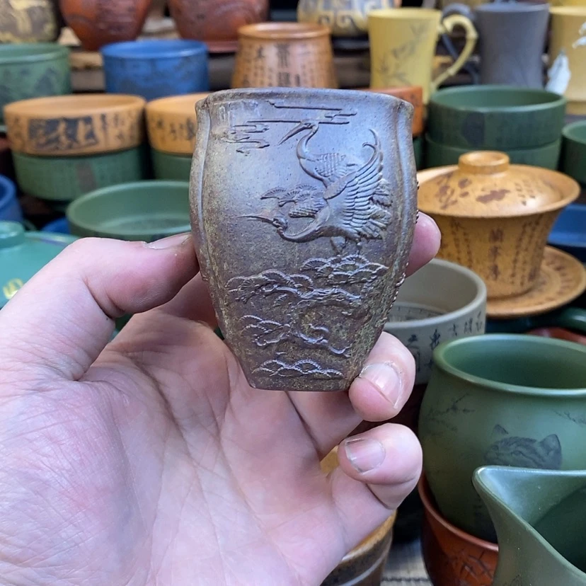 【闪购商品】紫砂杯子宜兴全手工紫砂杯