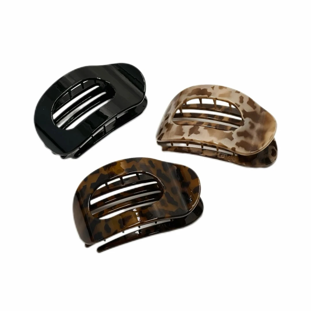 AD软齿舒适不硌头圆弧贝气质发夹壳夹后老勺夹简约发饰抓夹不伤发