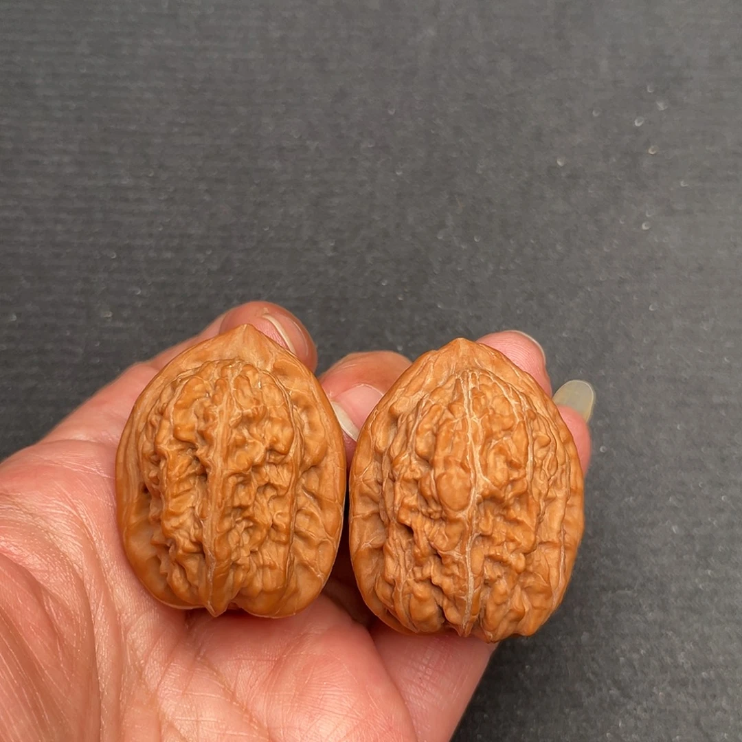 桃核把件33×35×42全品头茬赤龙鸡心XM3456