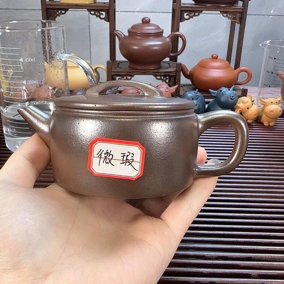 茶壶紫砂柴烧汉瓦