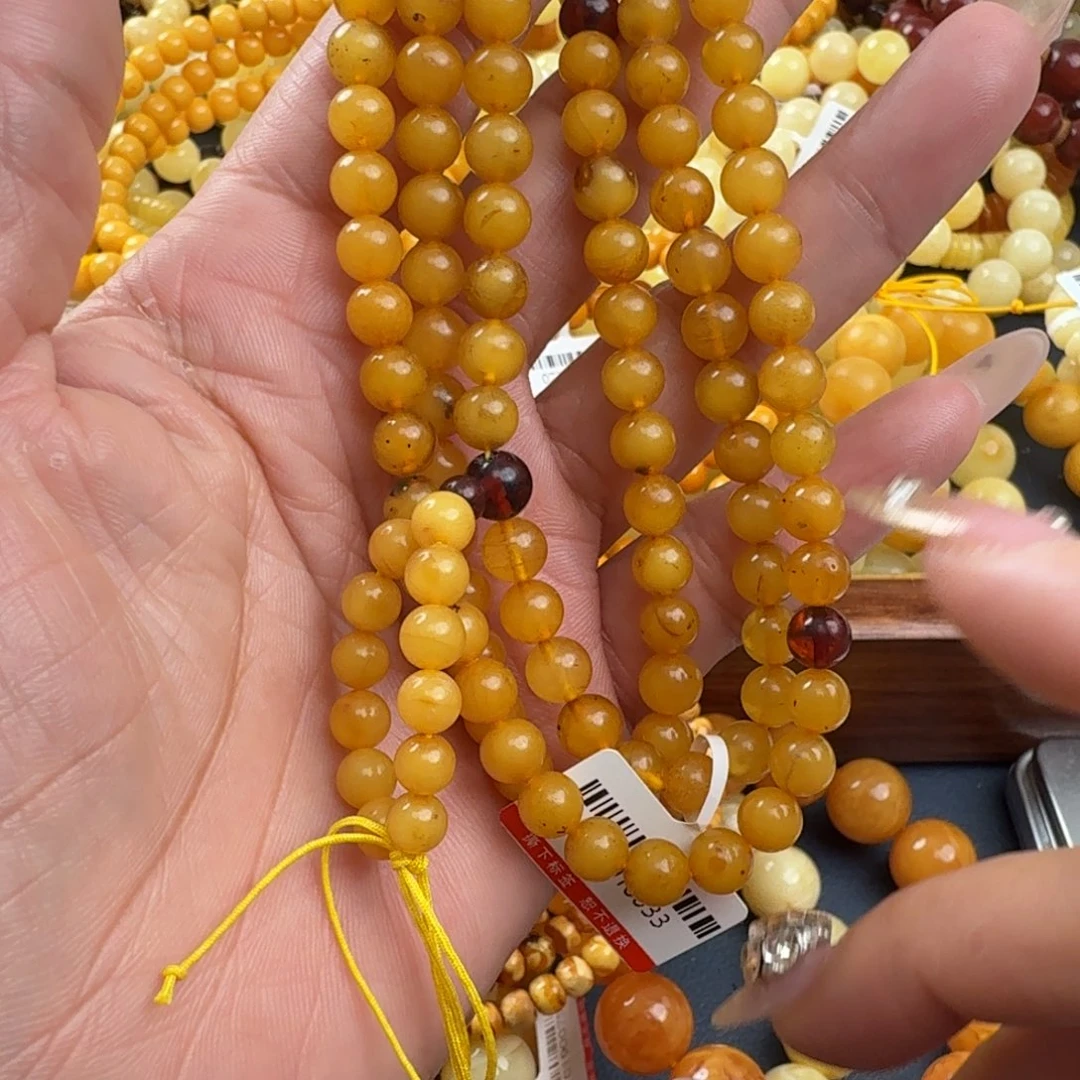 琥珀未镶嵌珠宝奇石