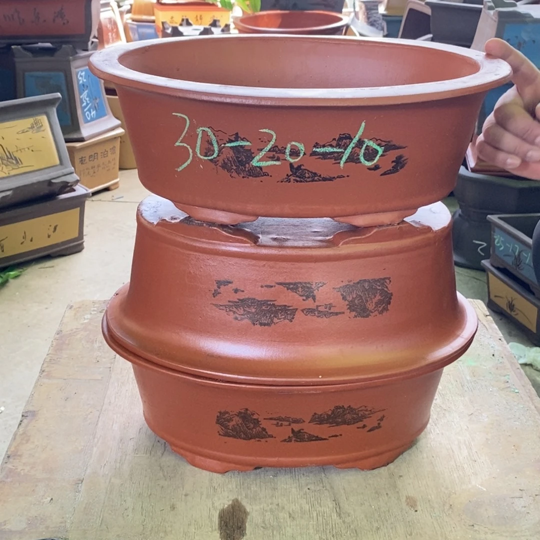 紫砂花盆紫砂紫砂