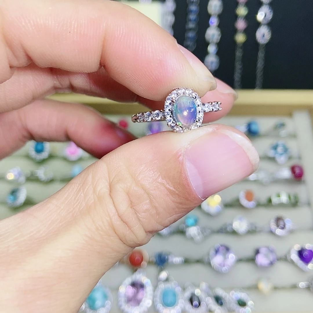 【闪购商品】未镶嵌欧泊戒指