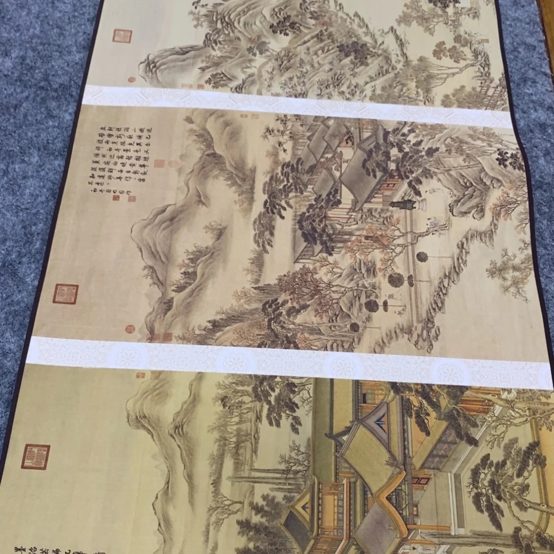 横款十二月金鱼图1111