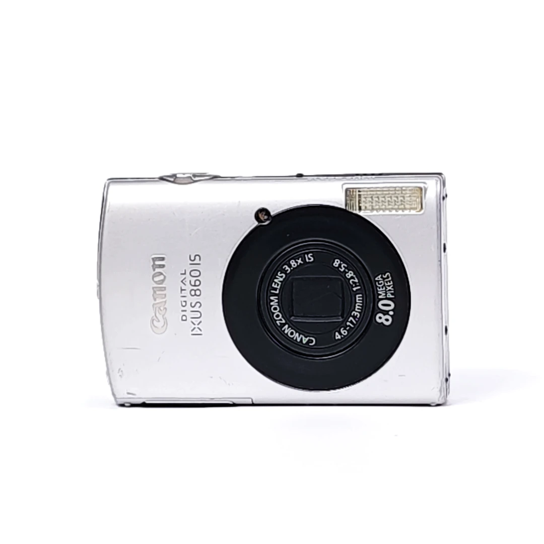 95新 Canon/佳能 ixus860银色人像氛围感高光800w像素大爆款