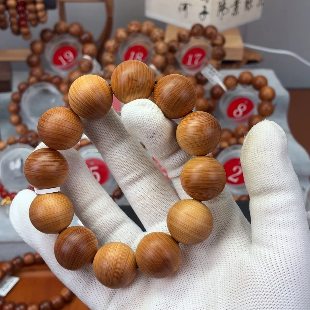 柏木手串/手链太行崖柏44.5g2.0红油药香