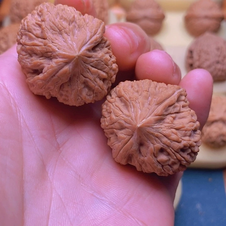 把件文玩核桃边34肚37全品大蒜头
