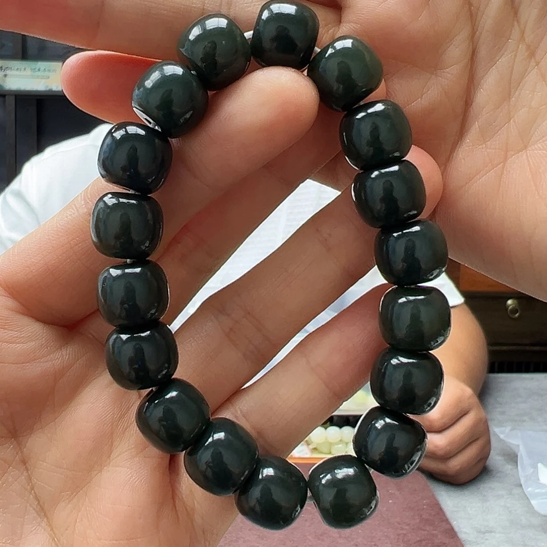 手链未镶嵌和田玉12且末