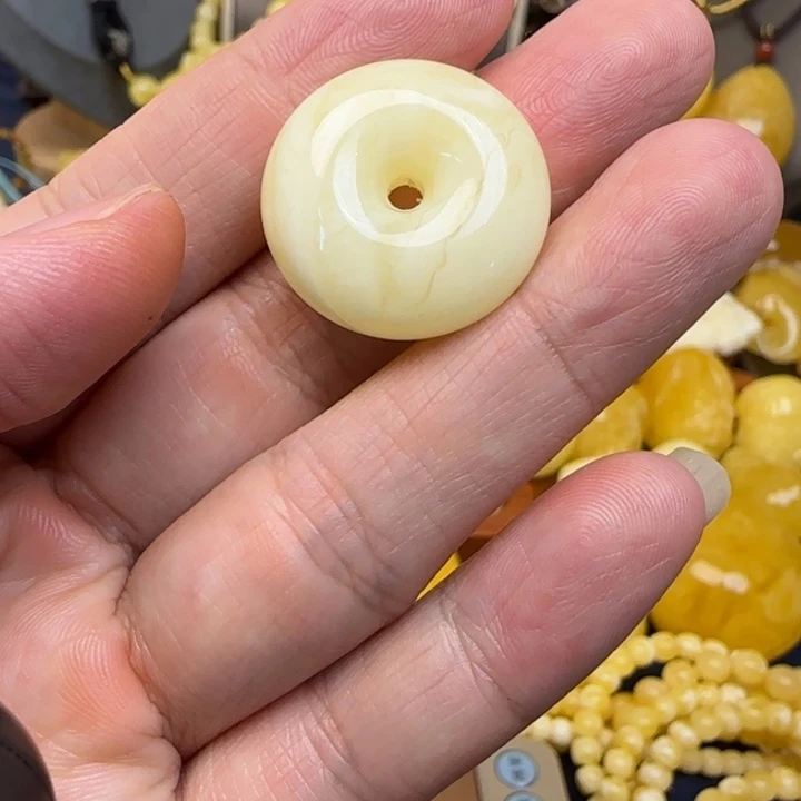 蜜蜡颈饰未镶嵌天然蜜蜡