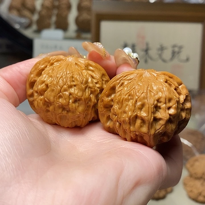 文玩核桃吊坠42磨盘