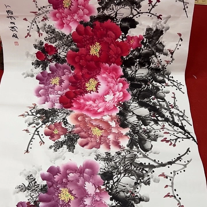 国画本人纯手纯手绘作品