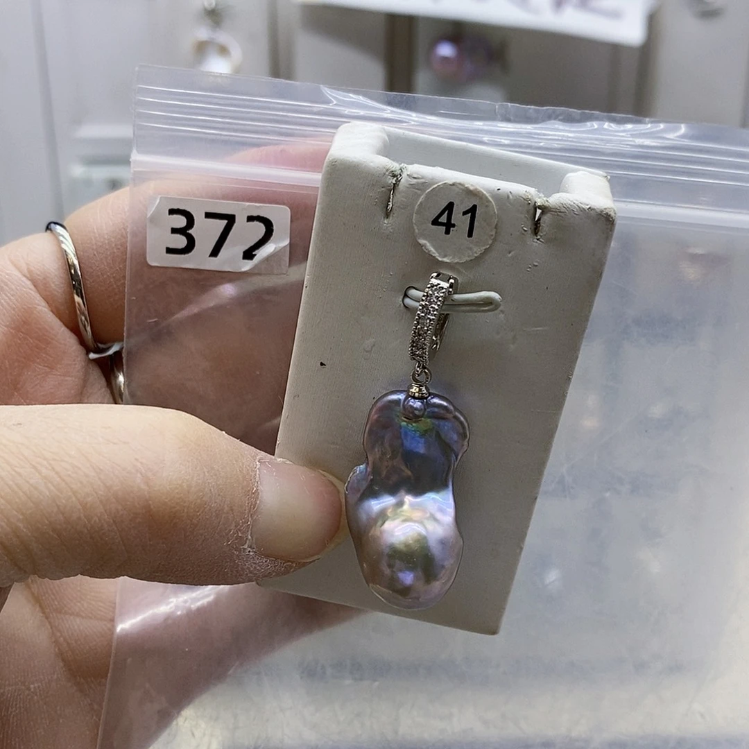 颈饰合金淡水珍珠