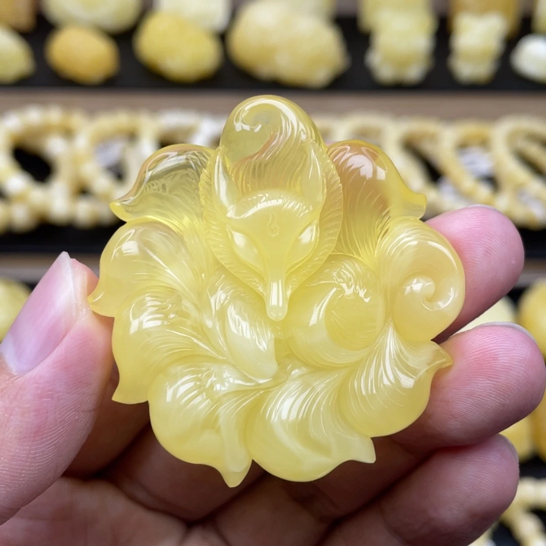 未镶嵌琥珀裸石琥珀蜜蜡