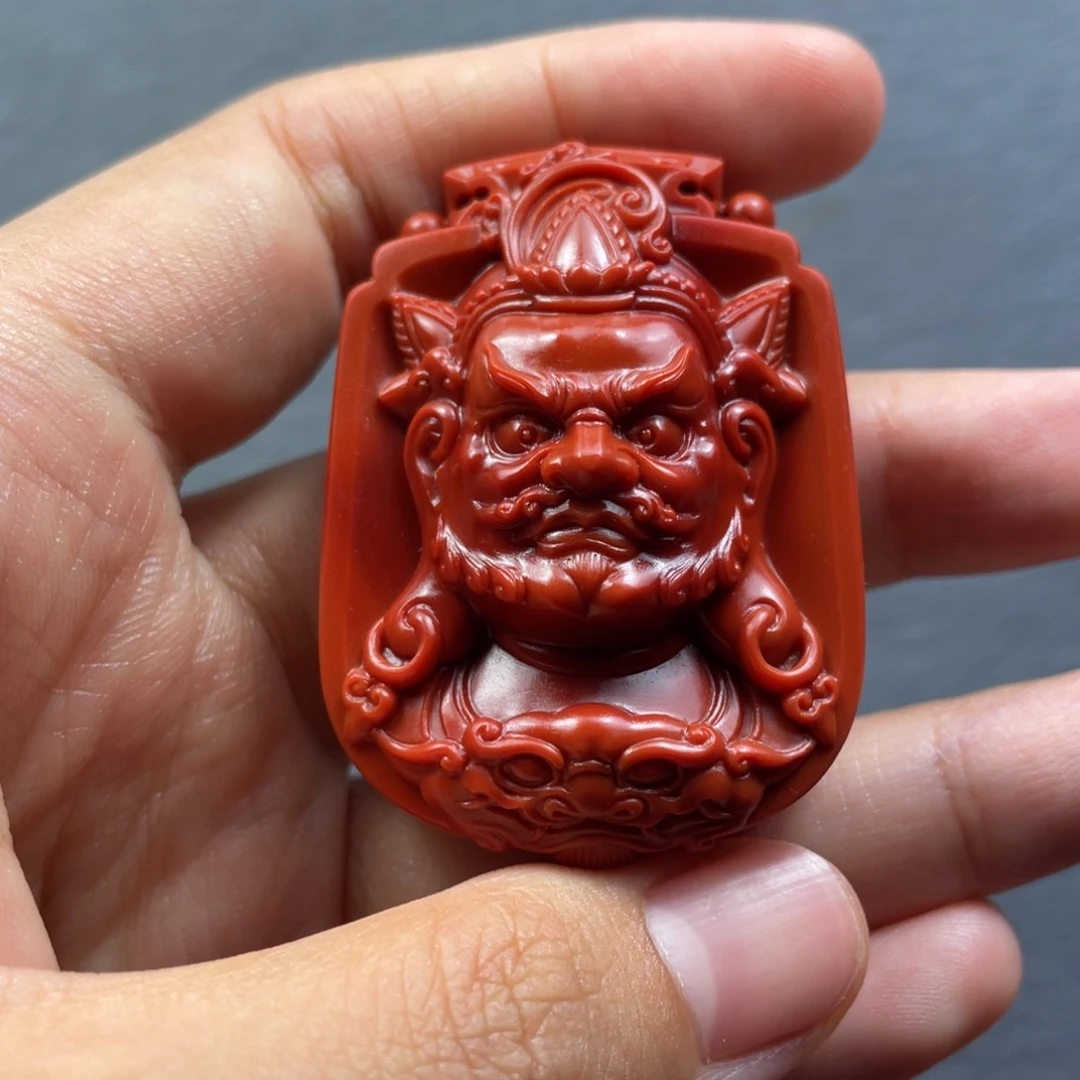 南红玛瑙配饰未镶嵌黄财神