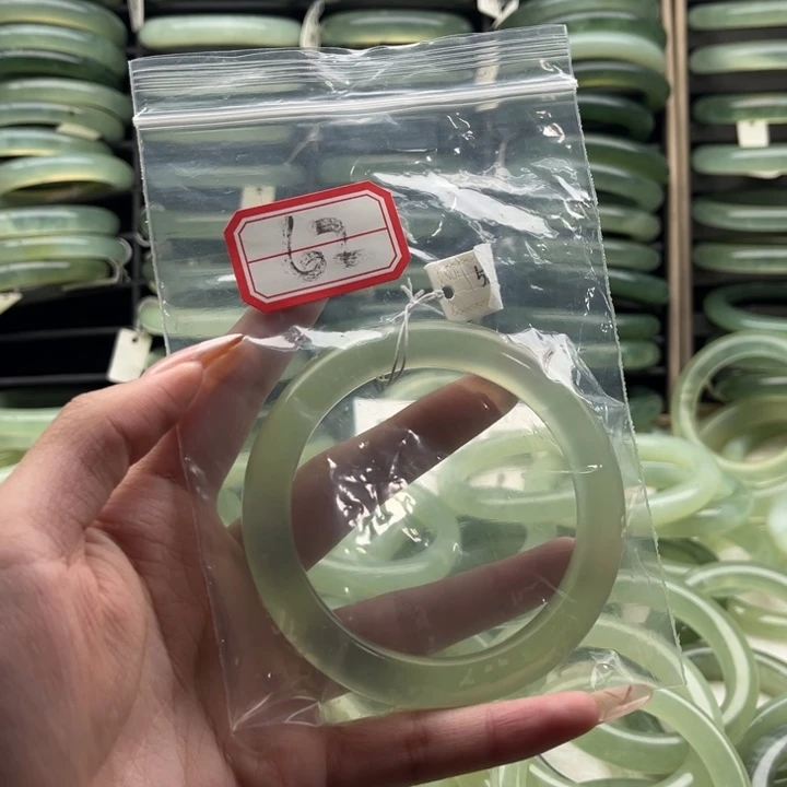 蛇纹石玉合金手镯