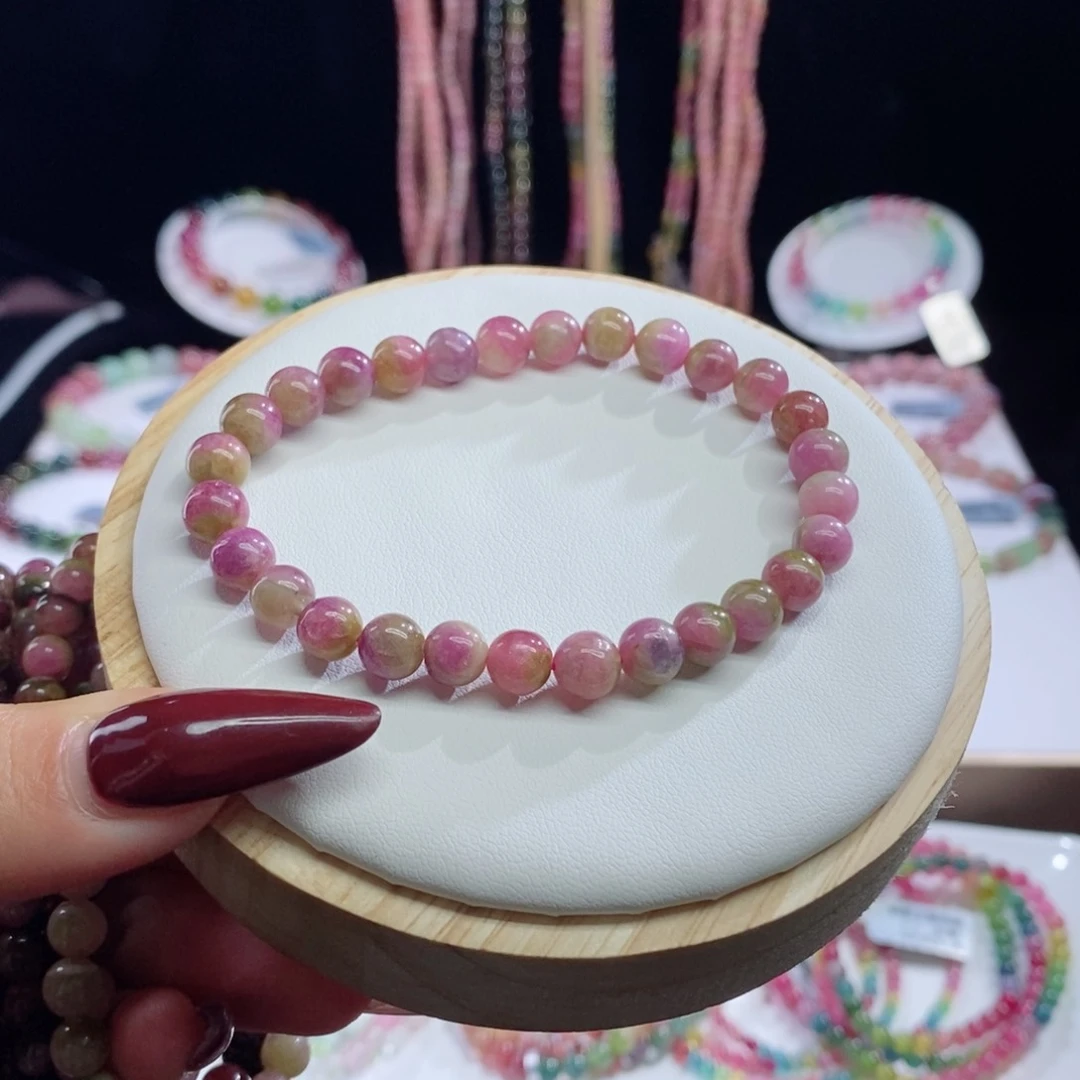 碧玺手链未镶嵌H***n西瓜