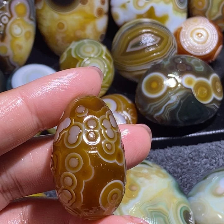 玛瑙/玉髓未镶嵌吊坠(不含链)83