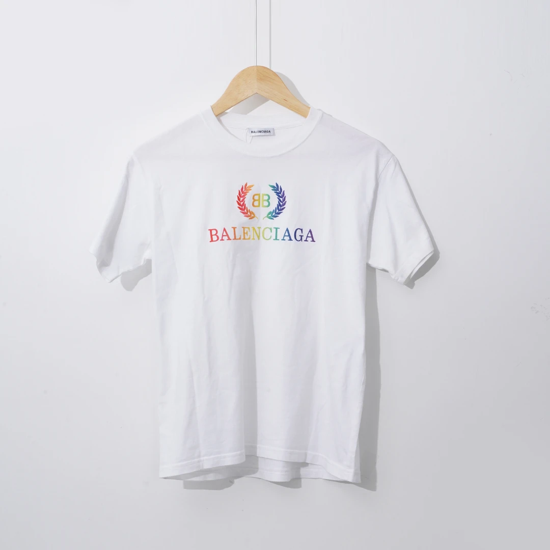 95新 Balenciaga/巴黎世家 绵/SC0395/短袖/L码/巴黎世家衣服