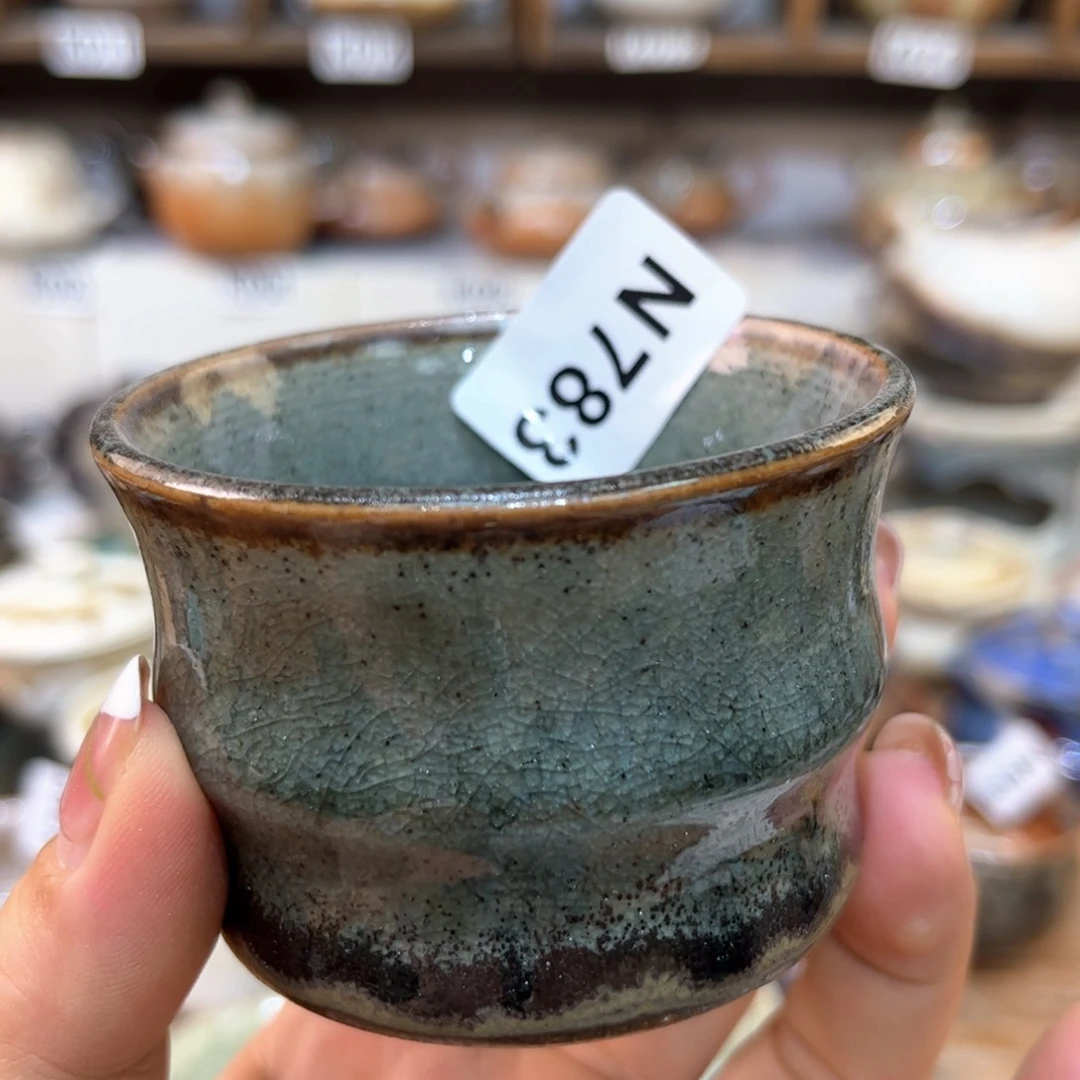 茶杯朱泥陶瓷艺术