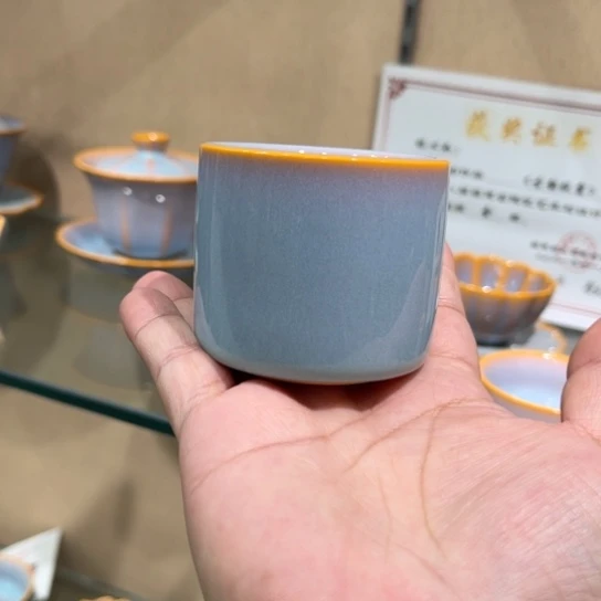 瓷片陶瓷茶具汝瓷茶具