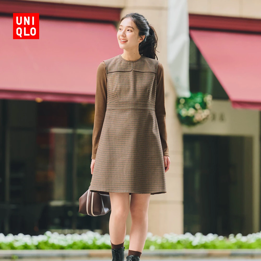 优衣库女装迷你连衣裙/无袖裙子478725