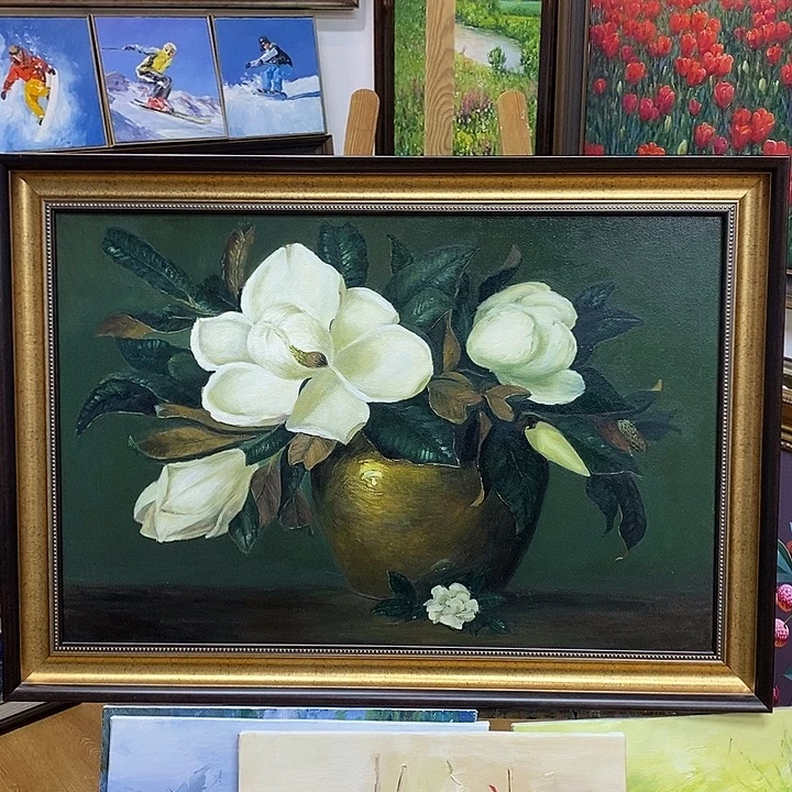 布福利价纯手绘油画103x73cm