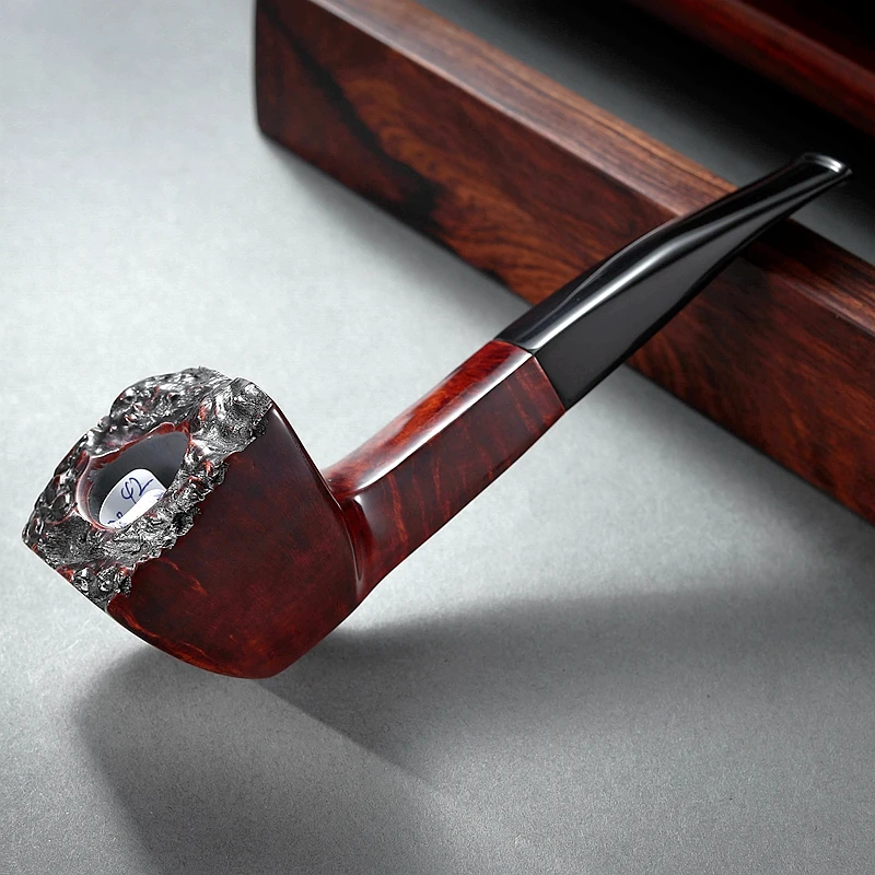 PL104 20*32 3MM四边形随型平插西班牙皮料直座斗石楠木烟斗年轻
