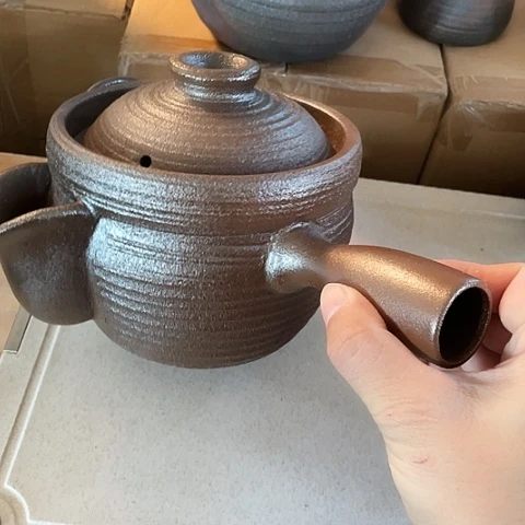 陶外贸单陶一套 紫金陶1100毫升