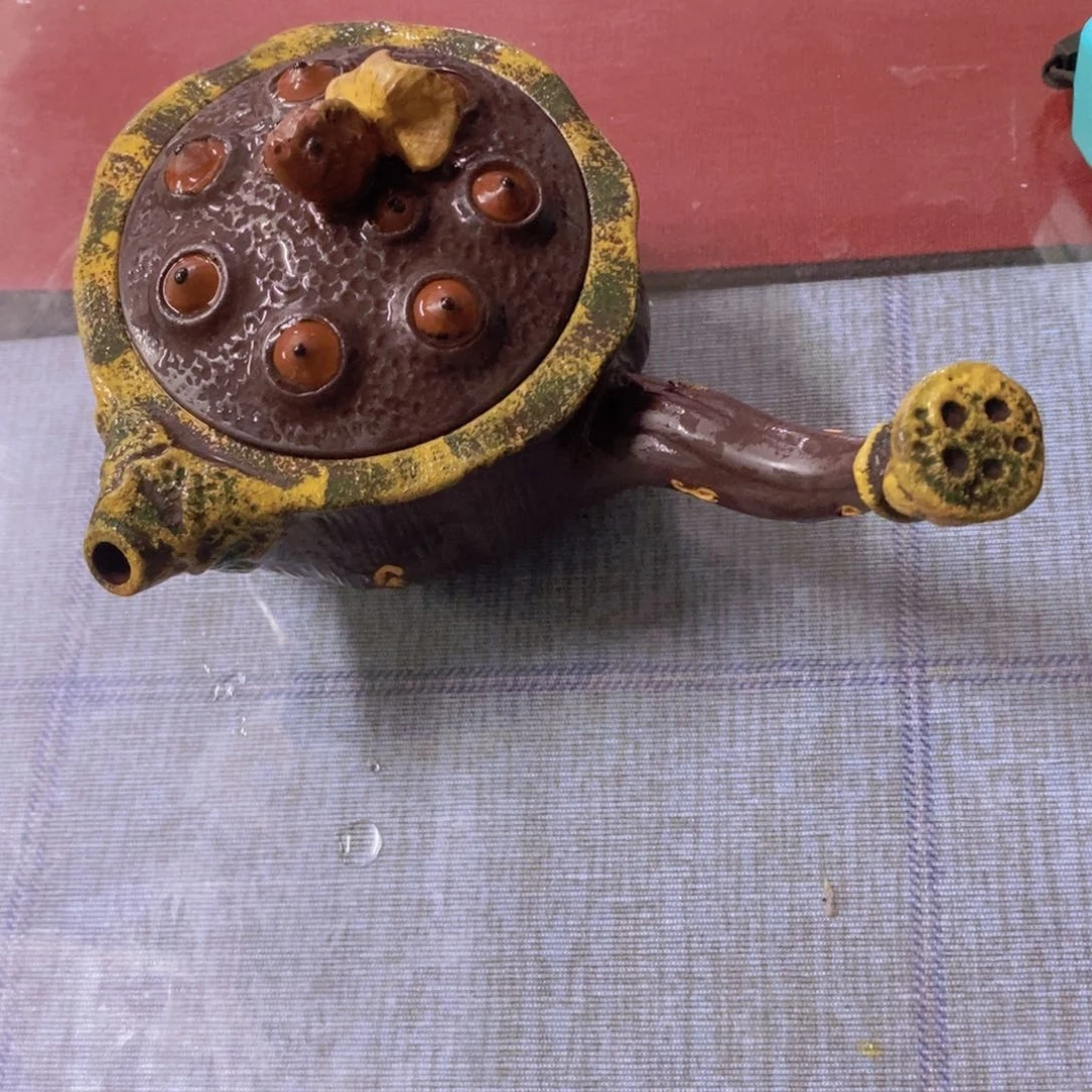 茶杯绿泥紫砂紫砂