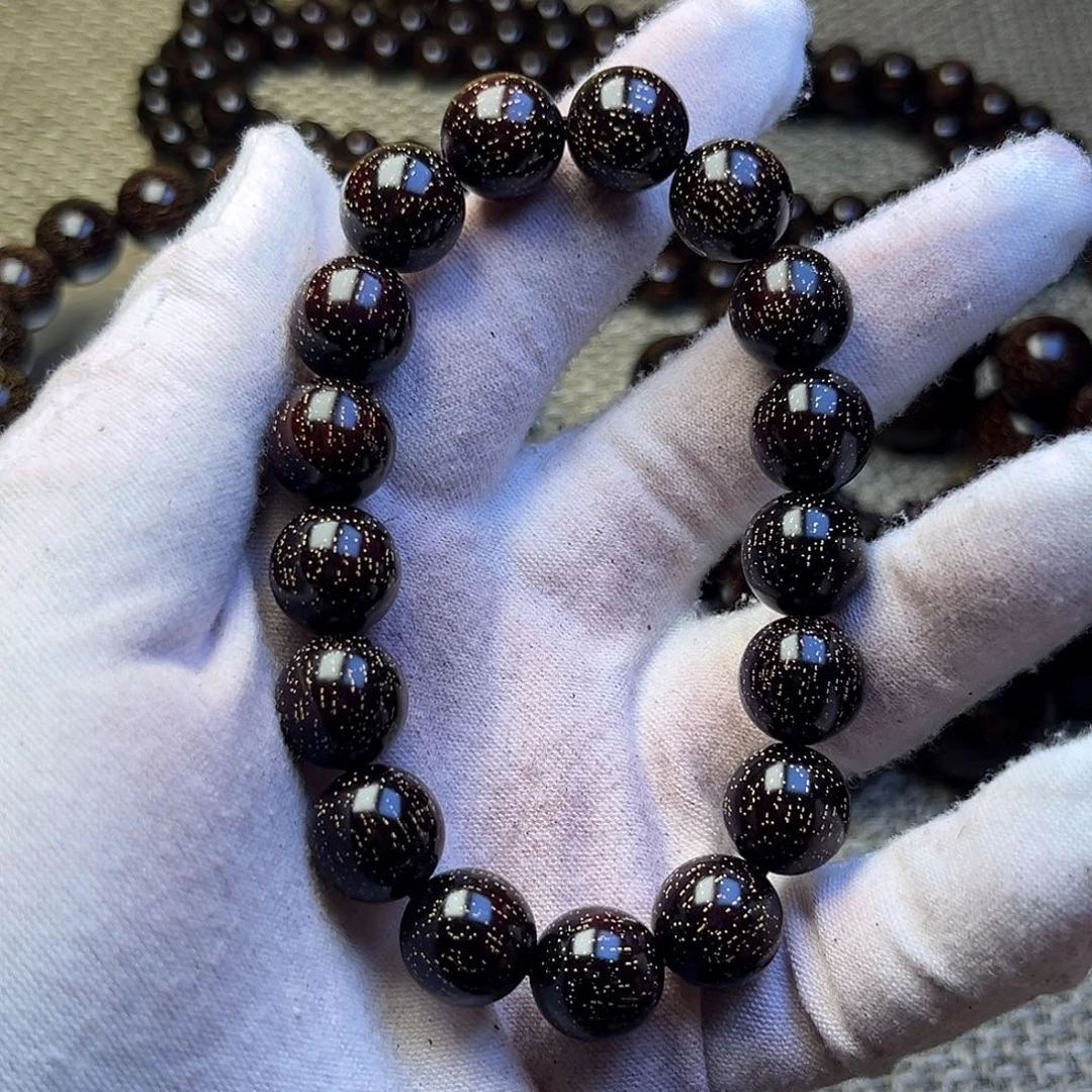 檀香紫檀（小叶紫檀）1.2 17颗爆星