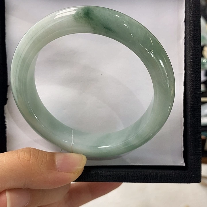 翡翠手镯未镶嵌翡翠玉镯0678