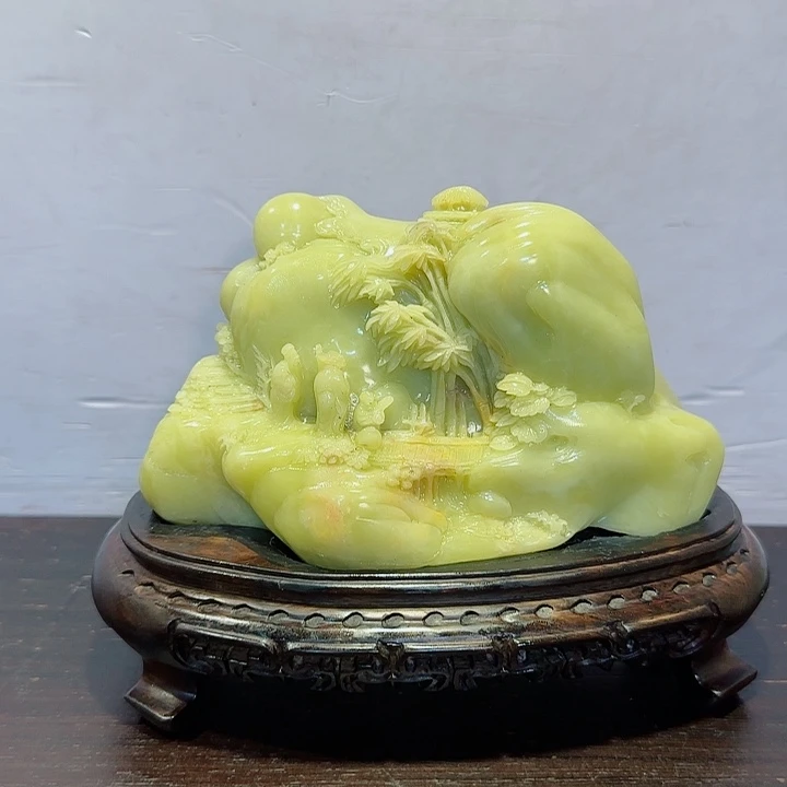 闲***生寿山石寿山石摆件精品