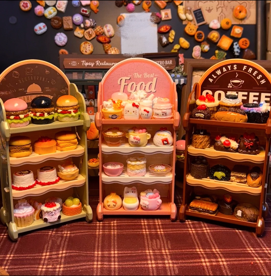 微缩食玩货架 展示架